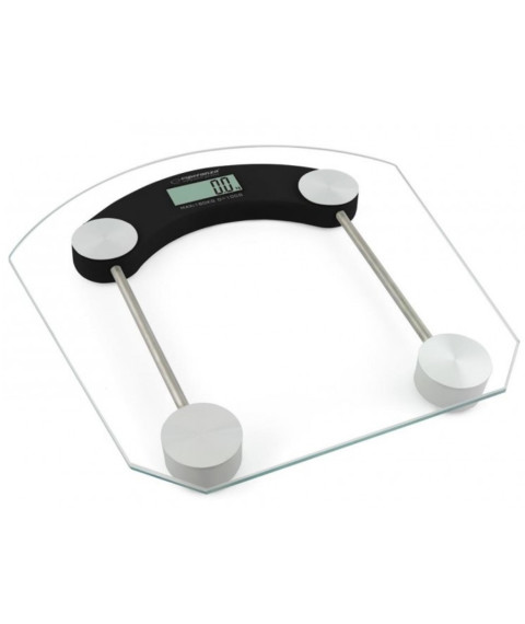 Cântar de baie Esperanza PILATES EBS008K, 180kg, negru